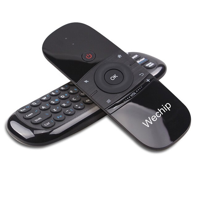 Original Wechip W1 Keyboard Mouse Wireless 2.4G Fly Air Mouse Rechargeble Mini Remote Control For Android Tv Box/Mini PC/TV