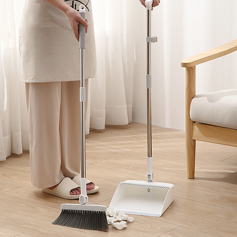 Home Cleaning Tools Broom and Dustpan Trash Shovel for Dust Magic Floor Squeegee Mop Sweeper Brush Folding Garbage Dust Pan Set