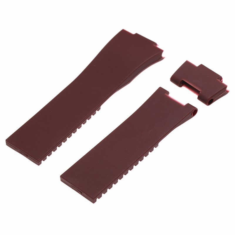 Siliconen horlogeband voor Athene Observatie Navigatie 113 Heren Dames Waterdicht Voor Ulysse Nardin Rubberen horlogeband 25 mm