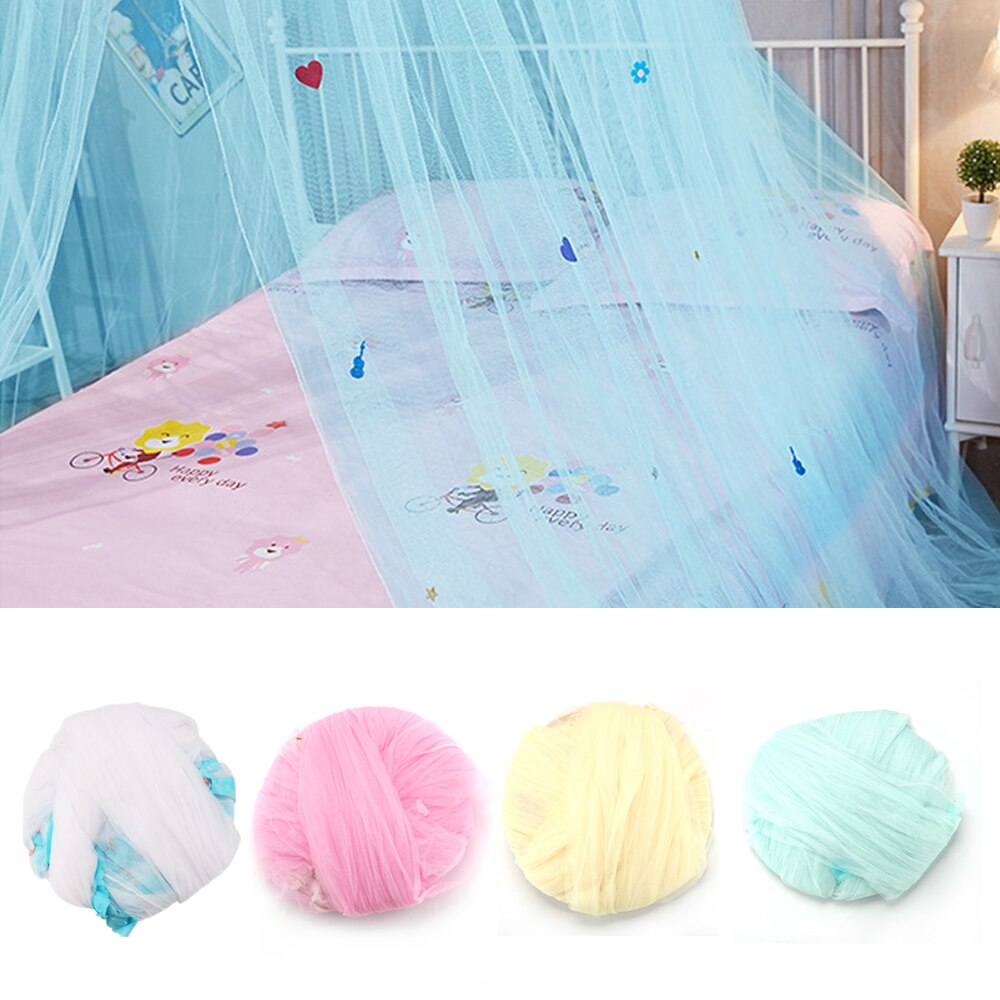 Lace Bed Canopy Dome Bed Netting Canopy Dome hanging mosquito net Girls Room Decor Easy to Install Kids Baby Bedding