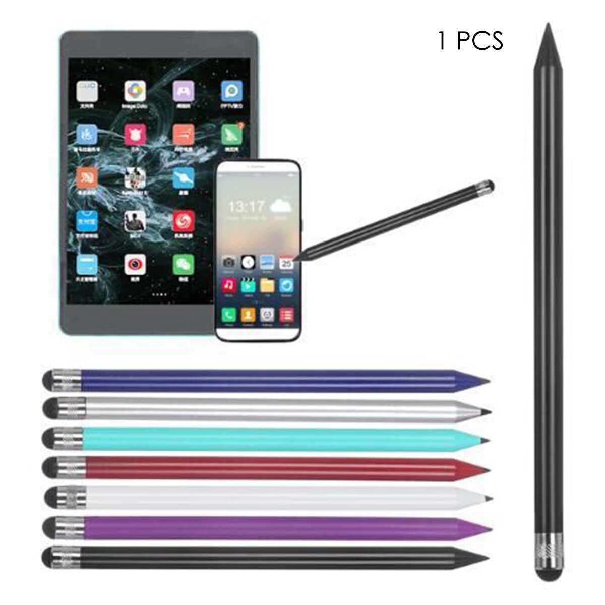 Dual Tips Capacitive Stylus Pen Tablet Pens Touch ... – Vicedeal