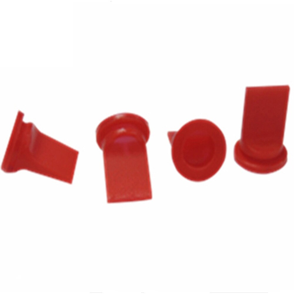 10 pièces Silicone rouge bec de canard clapet anti-retour à sens unique 10*6*12.7 MM pour liquide et gaz anti-retour