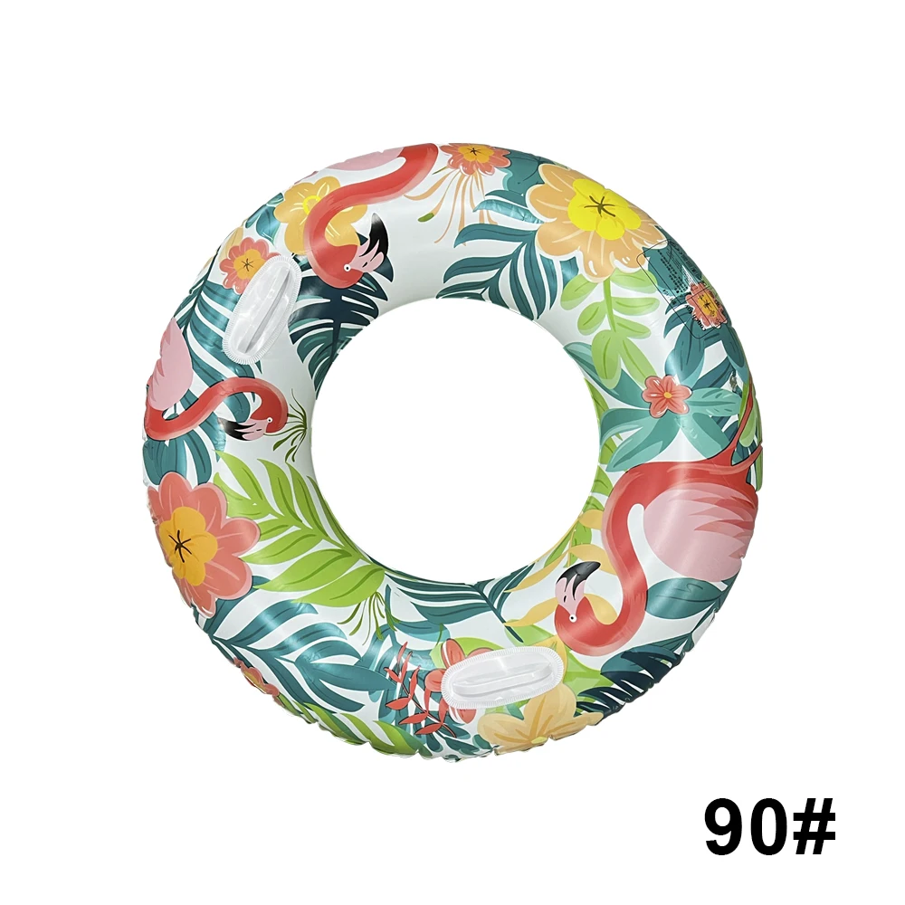 1 pc svømmeringer med høy kvalitet – egnet for utendørs strand, vannbasseng og festutstyr: Svart