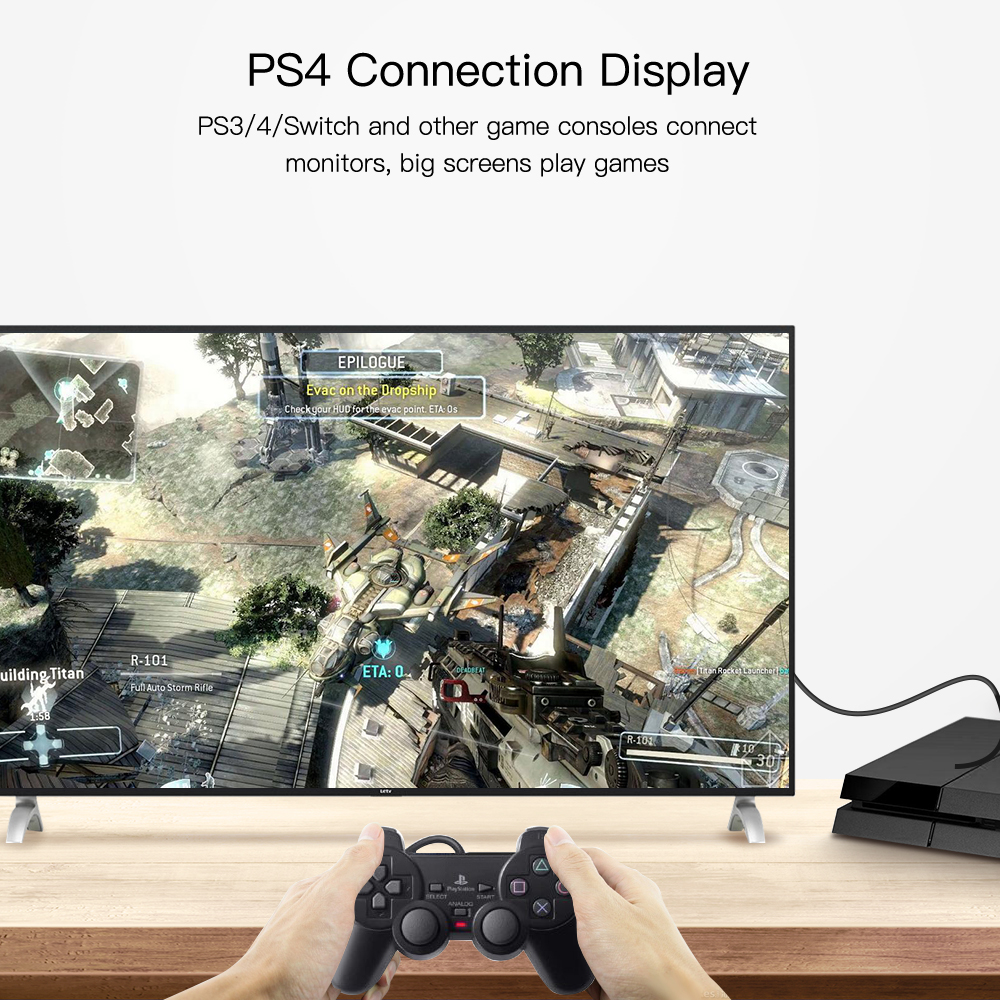 24k gullbelagte dvi til hdmi konverter 1080p hdmi hunn til dvi 24+1 hann adapterkabel for pc monitor projektor