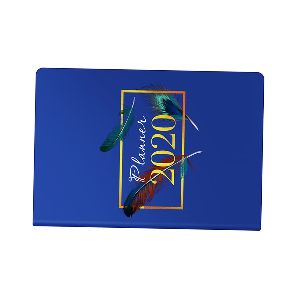 1Pcs A5 Planner Efficiency Agenda Schedule Notebooks Diary Stationery for School Office(Red)