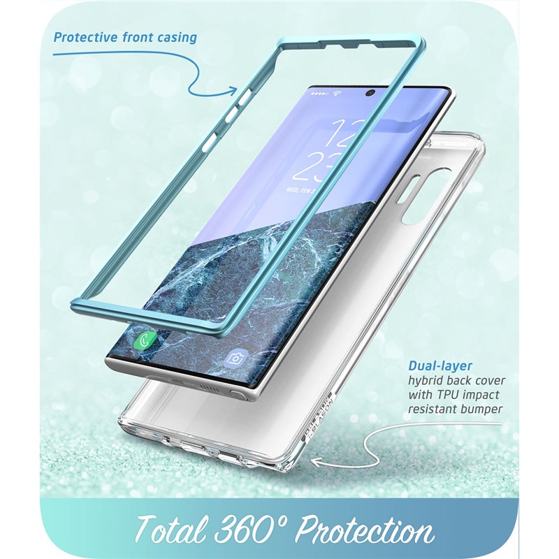 For Samsung Galaxy Note 10 Case Release) i-Blason Cosmo Full-Body Glitter Marble Cover WITHOUT Built-in Screen Protector