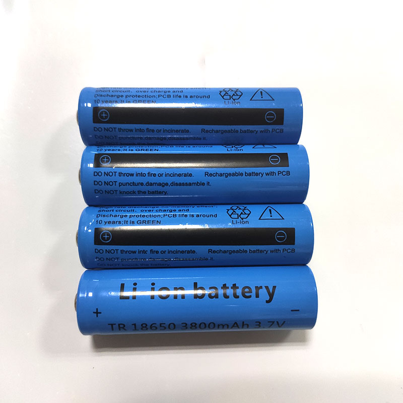 18650 Batteries 3.7V 3800mah 18650 Rechargeable Lithium Battery for LED Torch Flashlight Accumulator Electronic Devices Cell