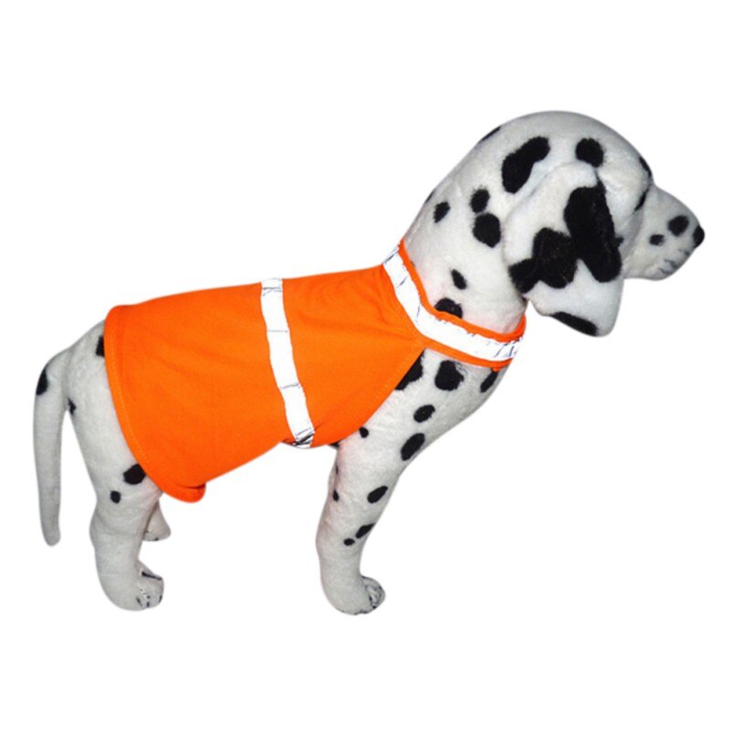 Hond Kat Reflecterende Vest Fluorescerende Veiligheid Vest Pet Wandelen Security Kleding Veilig Lichtgevende Waterdichte Huisdier Kleding Benodigdheden: Orange / M
