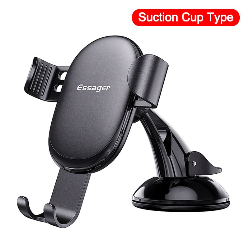 Essager Supporto universale per telefono cellulare per auto per telefono nel supporto per auto Supporto per cellulare per parabrezza Supporto per smartphone Voiture Suporte Porta: Default Title