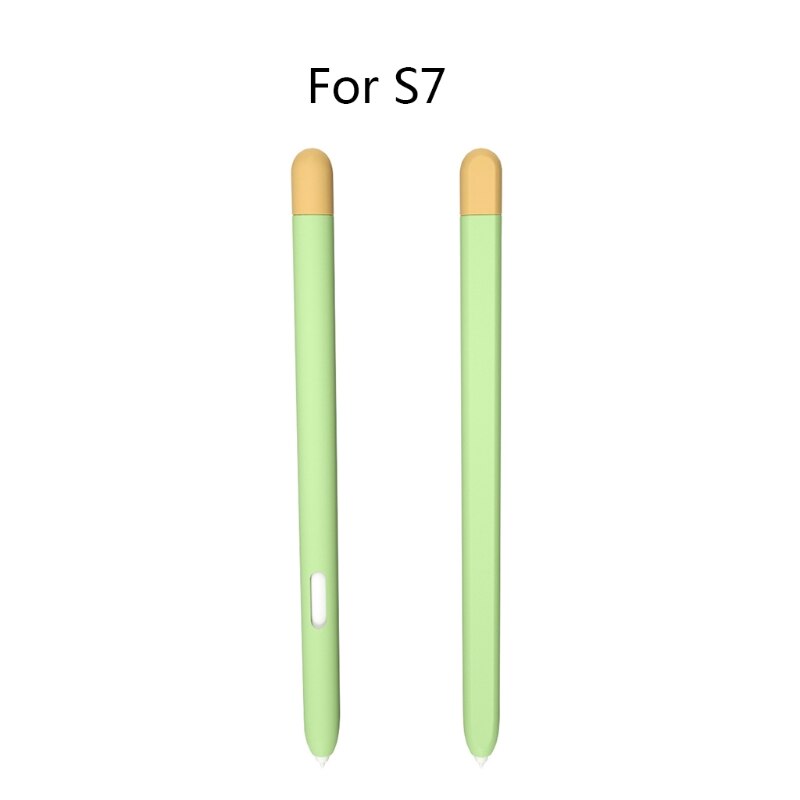 Anti-lost Cap Holder Nib Cover For Touch Screen Pen Tab S6 / S7 Multiple Colors: Green-S7