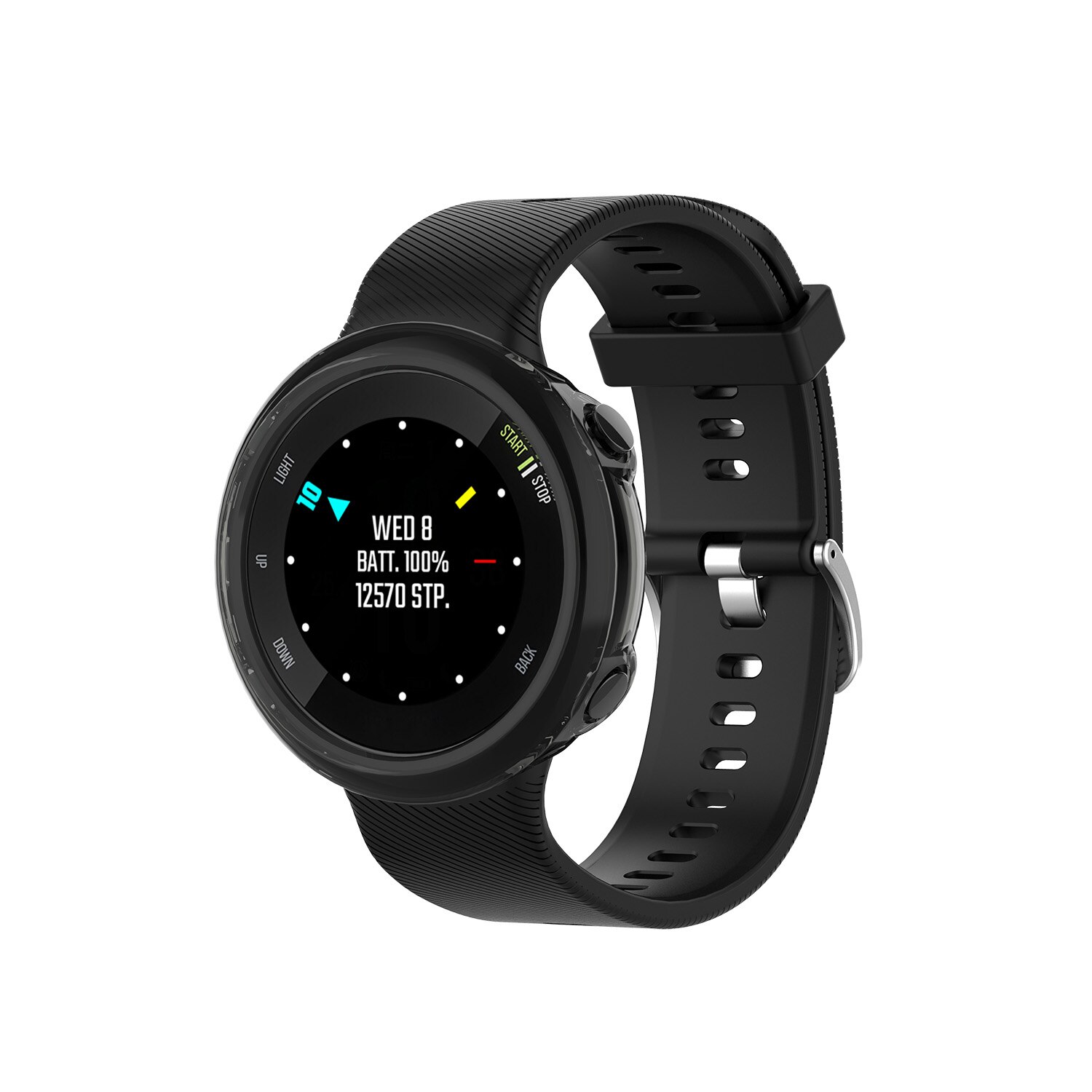 Funda de silicona para reloj inteligente Garmin forerunner 45, Protector de TPU, carcasa de marco para Garmin forerunner 45, accesorios de pulsera