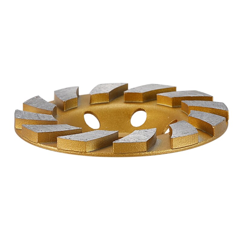 4 inch cement Turbo diamond cupstone grinder for angle grinder 12 segs Heavy Duty