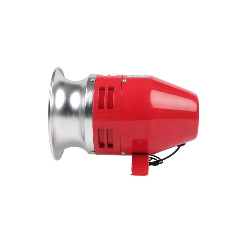 Motor Driven Air Raid Siren Metal Horn Voor Industrie Boot Alarm MS-390 AC 220 V