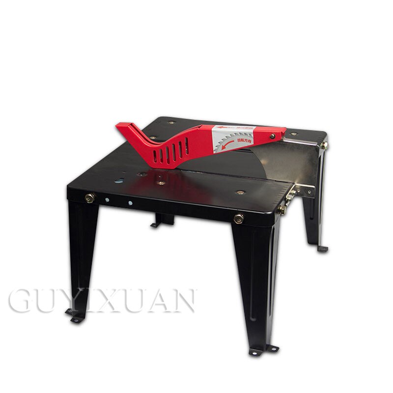 Multifunctional portable saw table Small home decoration Electric circular saw flip saw table Woodworking workbench