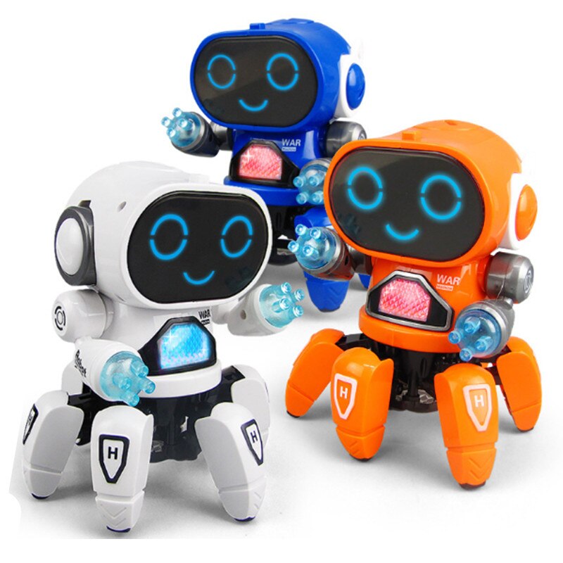 Speelgoed Voor Kinderen Elektrische Kleurrijke Light Dance Muziek Octopus Robot Educatief Speelgoed Voor Kinderen Jongens Meisjes Creatieve Gaven