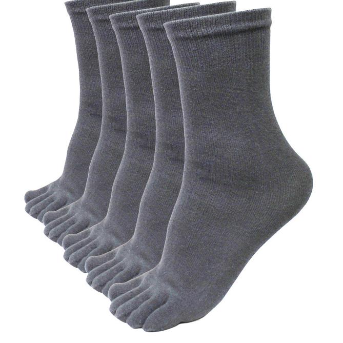 Injinji Teensokken Sport Original Weight Mini-Crew Coolmax Zwart