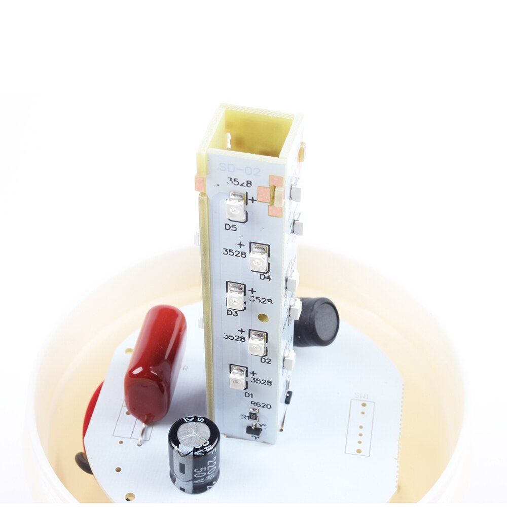 DC 12V 24V AC 110V 220V Red LED Warning light lamp stack indicator with buzzer Colorful plastic