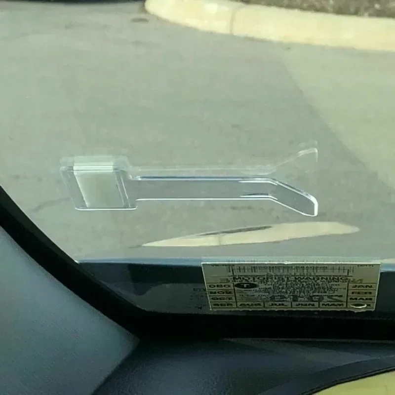 5 STKS Parkeer Ticket Clip Voorruit Kaart Rekening Houder Mount Fastener Organizer Auto Styling Voorruit Stickers Home Office