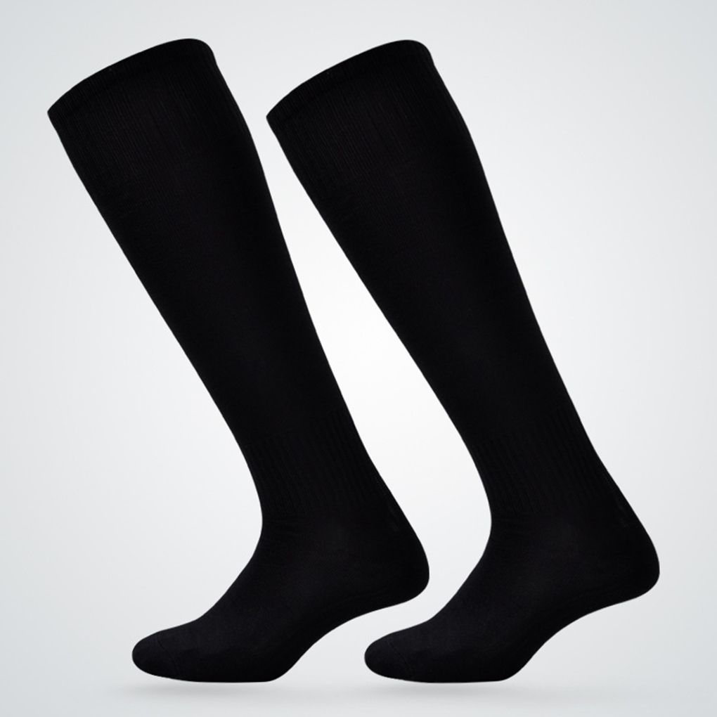 Kinder Jungen Lange Socken Schweiß Absorbieren Über-knie Baumwolle Polyester Dünnen Fußball Socken Freie Größe