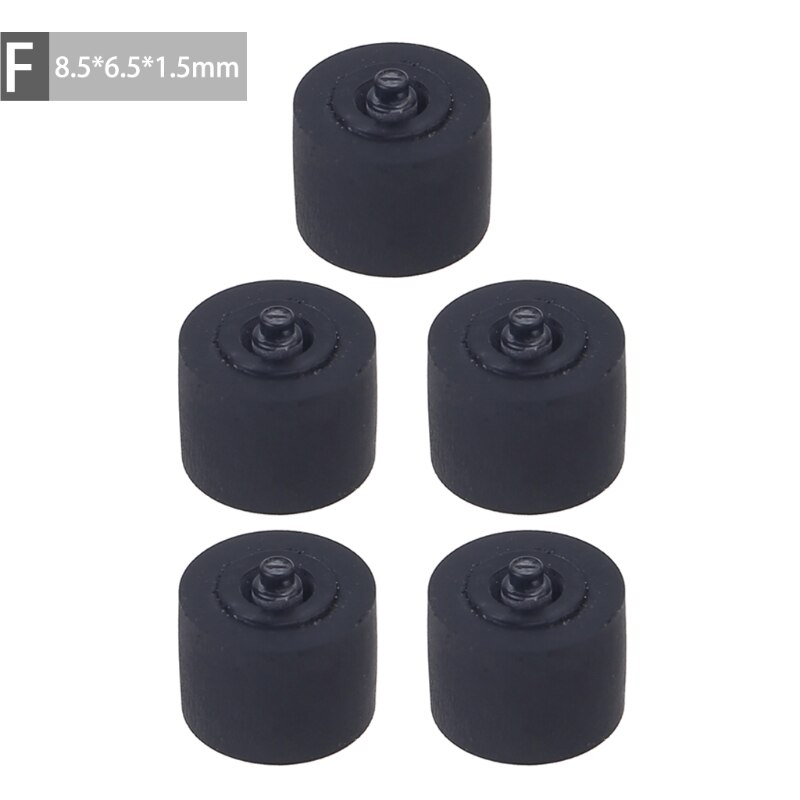 5pcs Cartridge Radio Roller Tape Recorder Pressure Cassette Belt Pulley Player: F