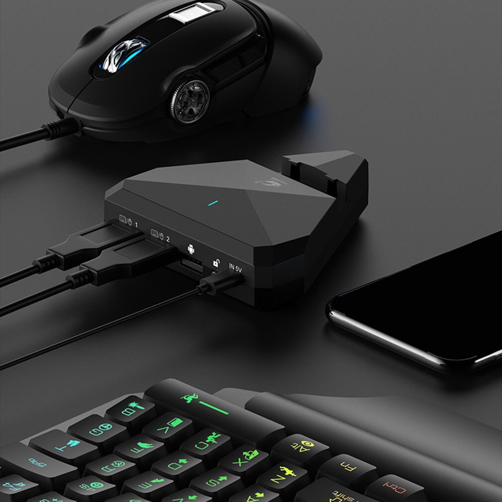 Gaming Keyboard And Mouse Combination RGB Backlit Gaming Keyboard With Multimedia Keys Wrist Rest For Mobile Gamers