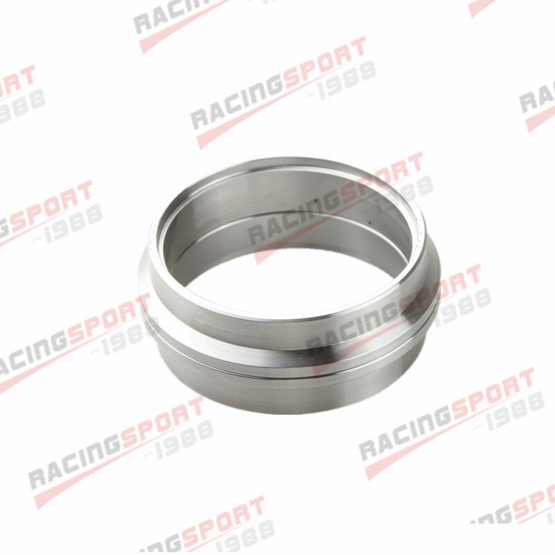 2.75" Self Aligning Male/Female V-Band Vband Clamp CNC Mild Steel Flange Kit