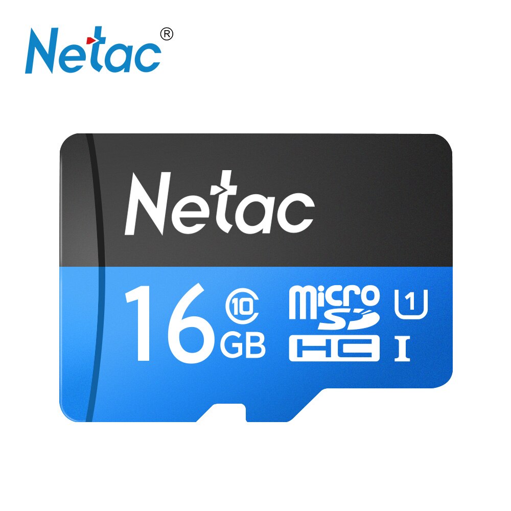 Netac P500 Klasse 10 Geheugenkaart 16Gb/32/64/128Gb Micro Sdhc Tf Card Gegevens opslag UHS-1 Micro Sd-kaart Hoge Snelheid Tot 80 Mb/s: P500 16GB