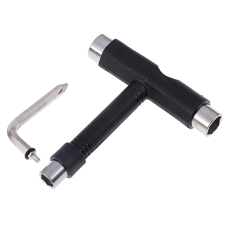 1 Pc High Qulity Skateboard Roller Skate T Tool MultiFunction All In One Wrench Repair Tool