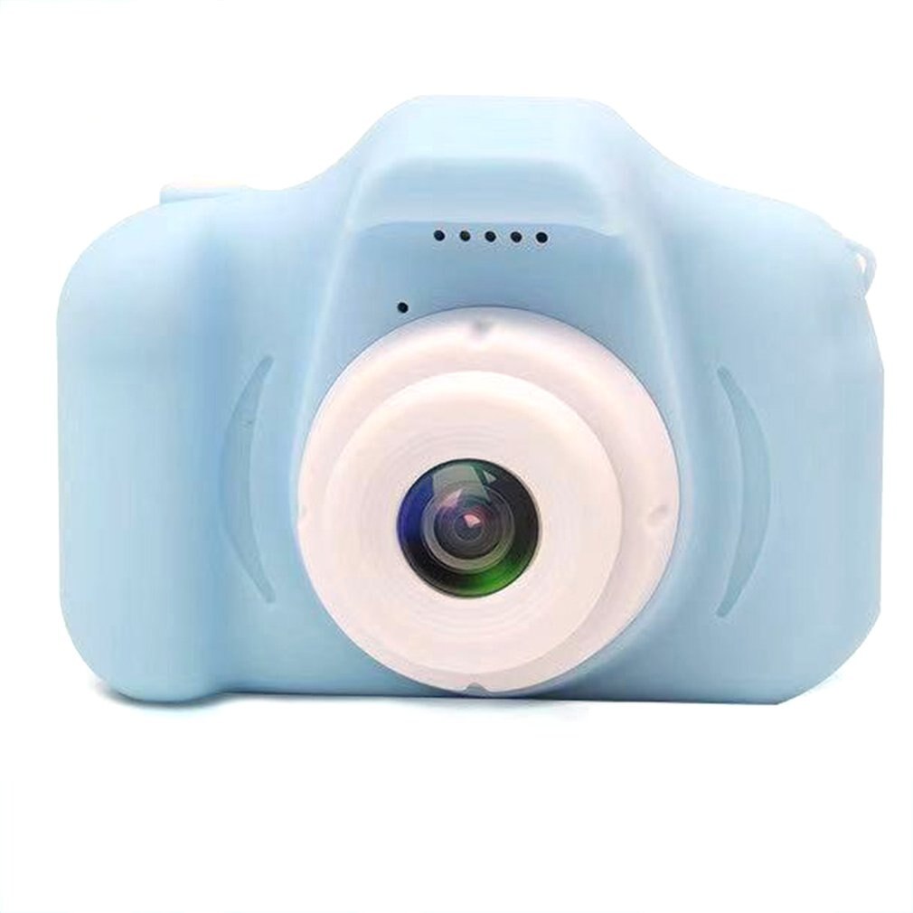 High Definition Mini Children's Digital Camera Portable SLR Camera Toys Exquisite For Children: 1300W pixel blue