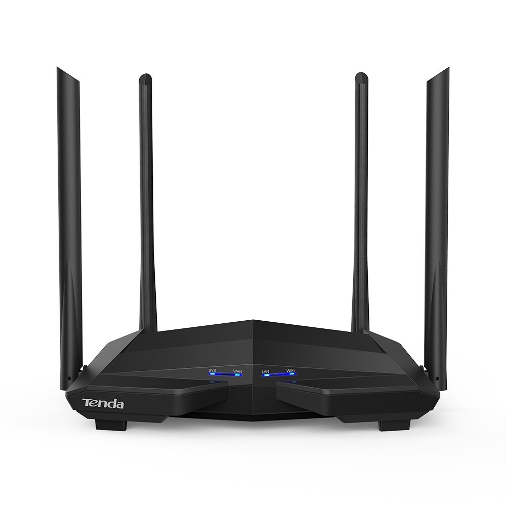 Tenda AC10 AC1200 Wireless WiFi Router Dual band 2.4G/5G Gigabit port 802.11AC with High-gain Antennas App