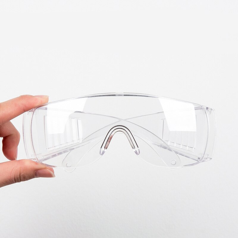Transparent work safety glasses dust-proof and impact-resistant laboratory DIY work riding goggles work safety goggles