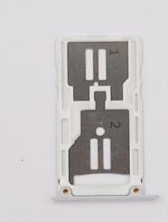 Sim Card Slot Tray Card Holder For ZTE BA610 Blade A610 A 610 Mobile Phone 5.0": White