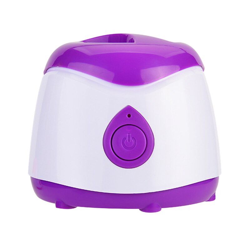 Wax warmer wax heater spa hand epilator voeten paraffine wax machine lichaam ontharingsapparaat eu stekker: Paars wit