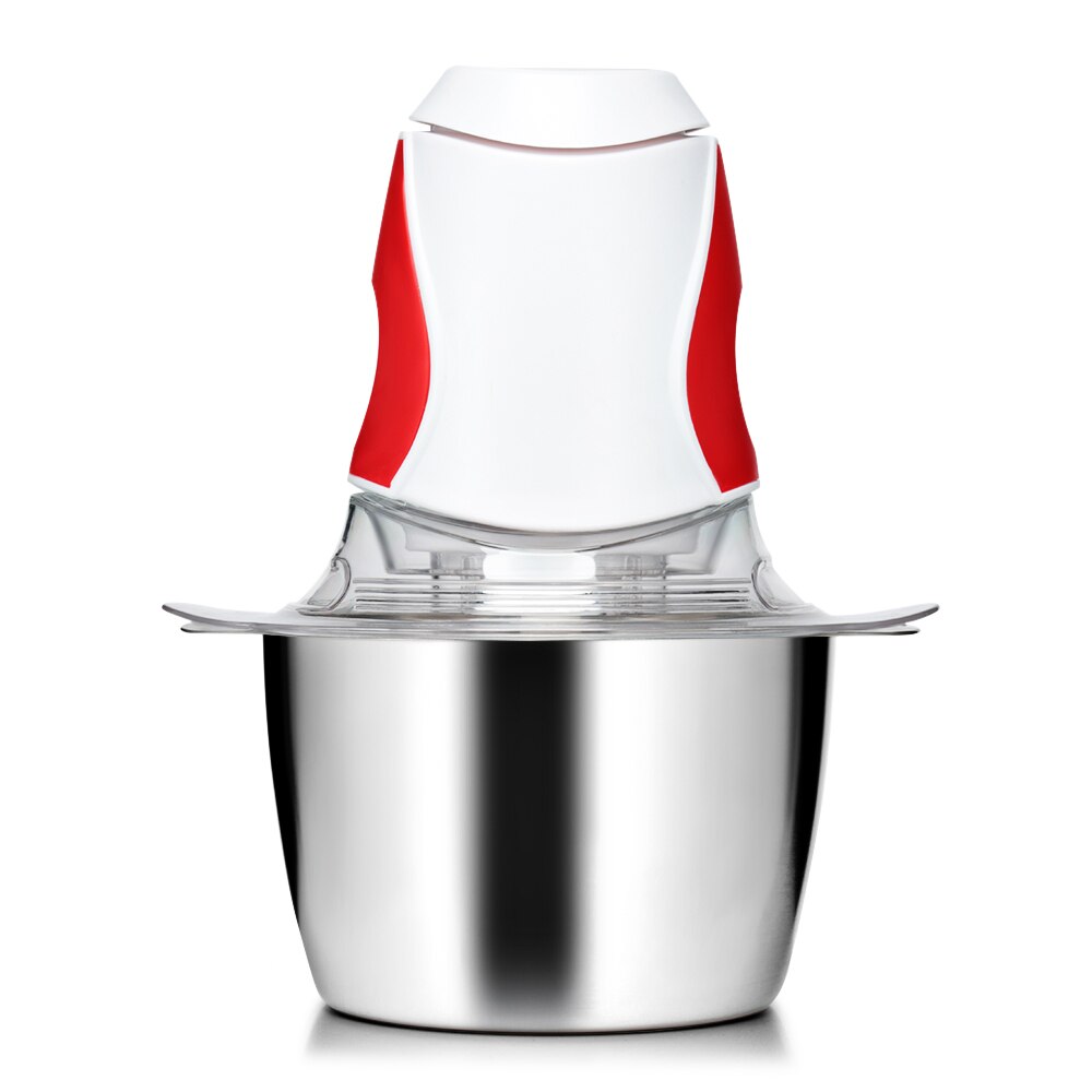 2L Powerful Meat Grinder Mixer Chopper Machine Multifunctional Household Electric Food Processor Stainless Steel Meat Blender: 321324702