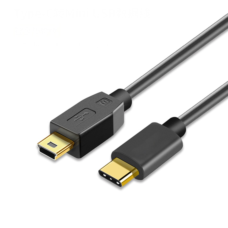 Type C USB-C Naar Mini Usb Kabel Voor PS3 Game Controller Gopro Hero Hd, Hero 3 +,MP3 Speler, Digitale Camera En Meer