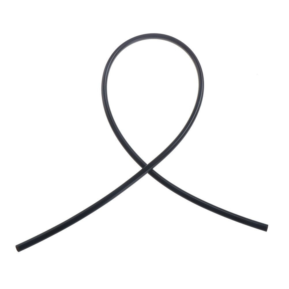 Tubo de silicona de grado alimenticio de 1M - 8mm * 10mm, resistente a altas y bajas temperaturas, tubo de manguera transparente no tóxico insípido: Black