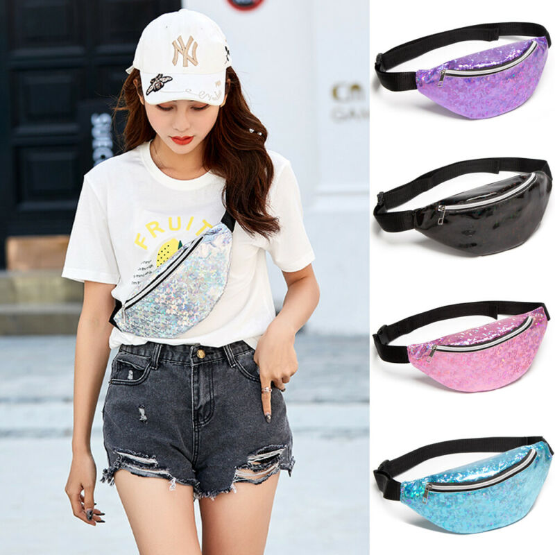 Frauen Taille Pack lässig Mädchen Taille fanny Pack Gürtel Tasche Beutel Hüfte miserabel Tasche Reisen Sport klein Geldbeutel