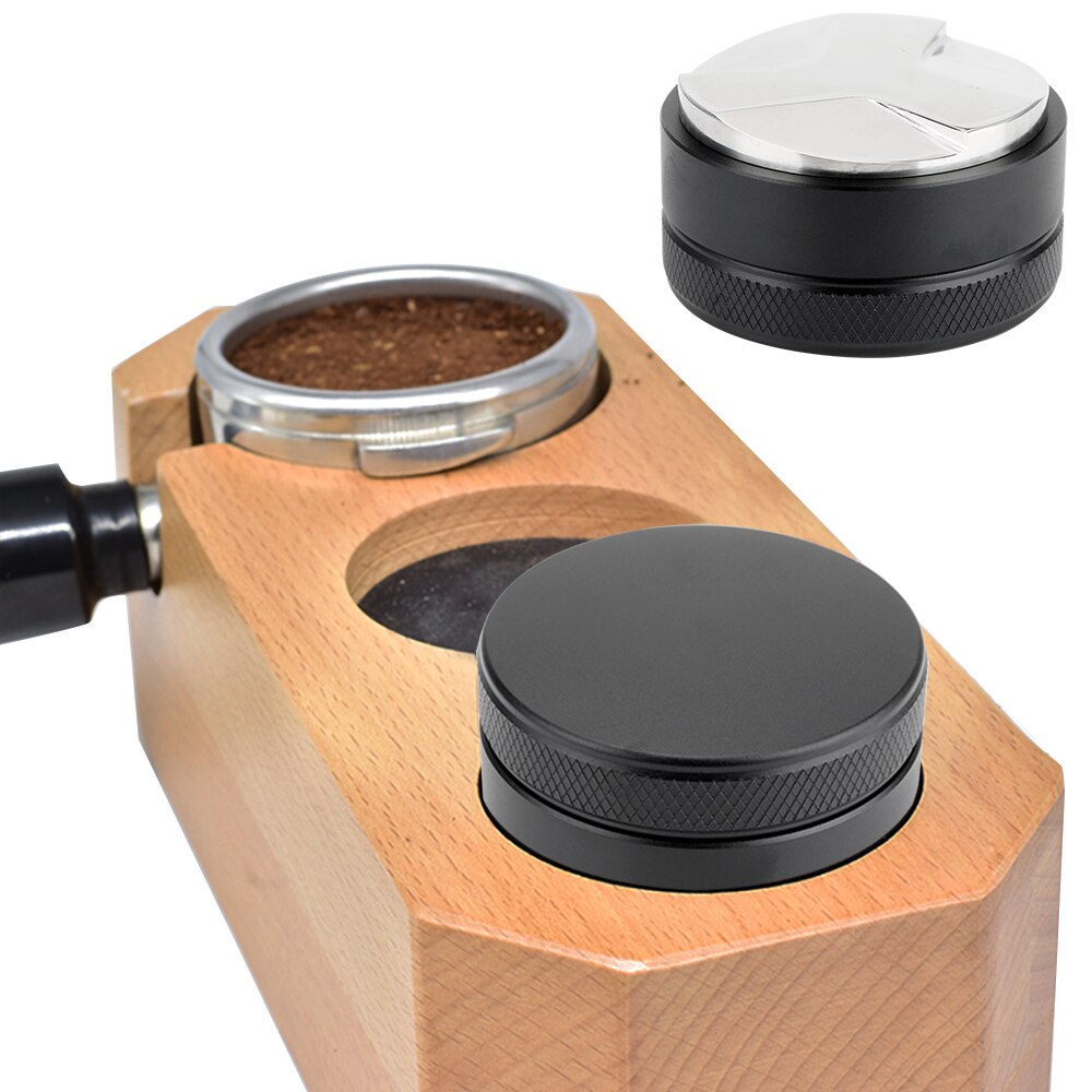 51/53/58mm 304 Acero inoxidable distribuidor de café Gadgets Accesorios de café Espresso Tampers de mano