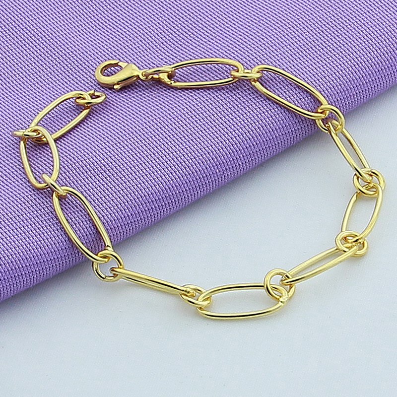 Braut Schmuck einstellen Silber 925 Gold Farbe Halsketten Armbänder einstellen Für Frauen Hochzeit Partei Schmuck