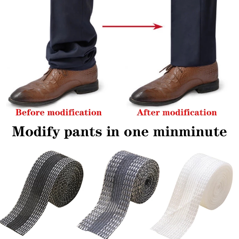 5M zelfklevende broek plakken zoom tape opstrijkbare broek rand inkorten reparatie naaien accessoires pak jeans broek naaien stof tape