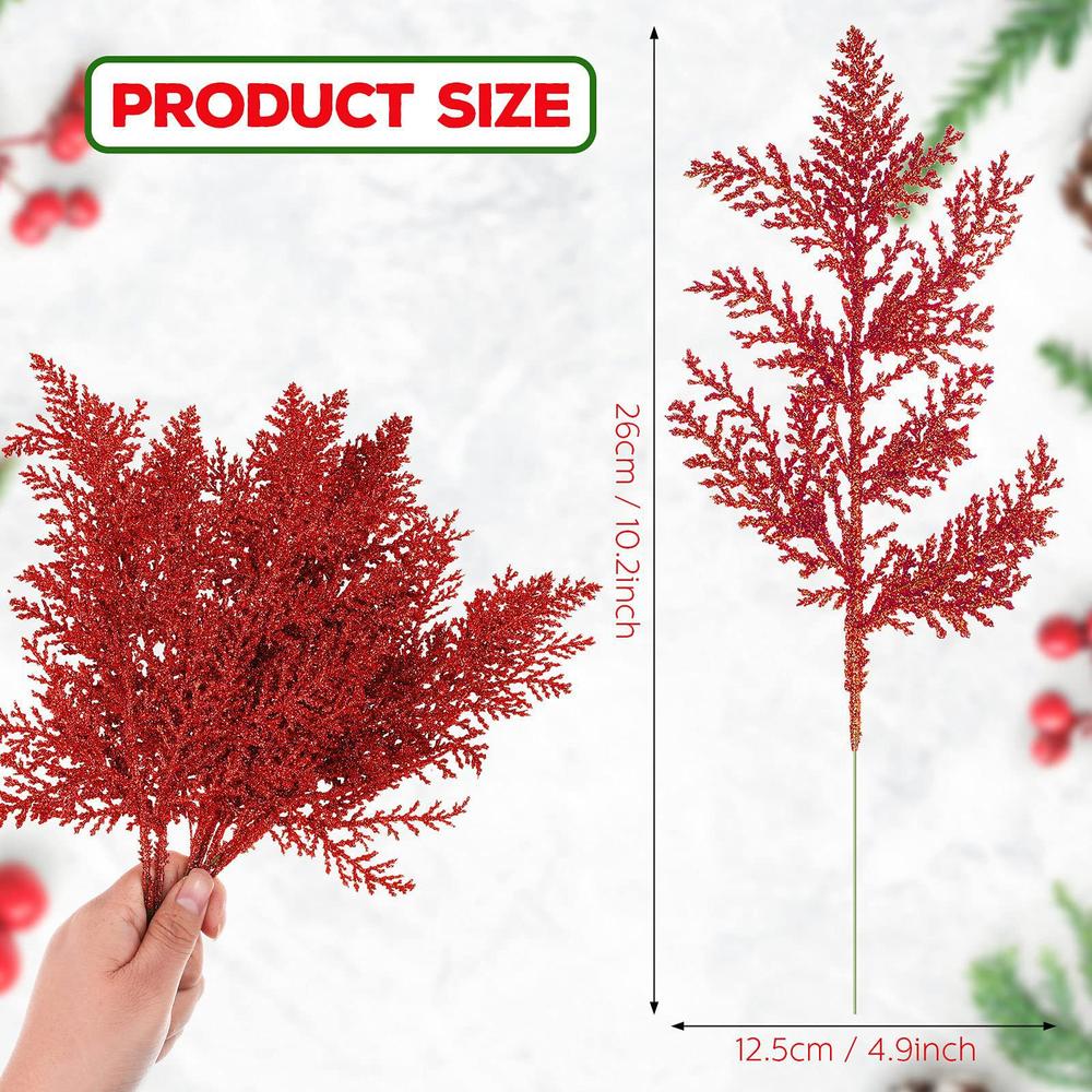 Kerstbessen Kunstmatige Dennenappel Kerstversiering Simulatie Nep Bloem Dennenboom Tak Diy Home Party Bruiloft Decor