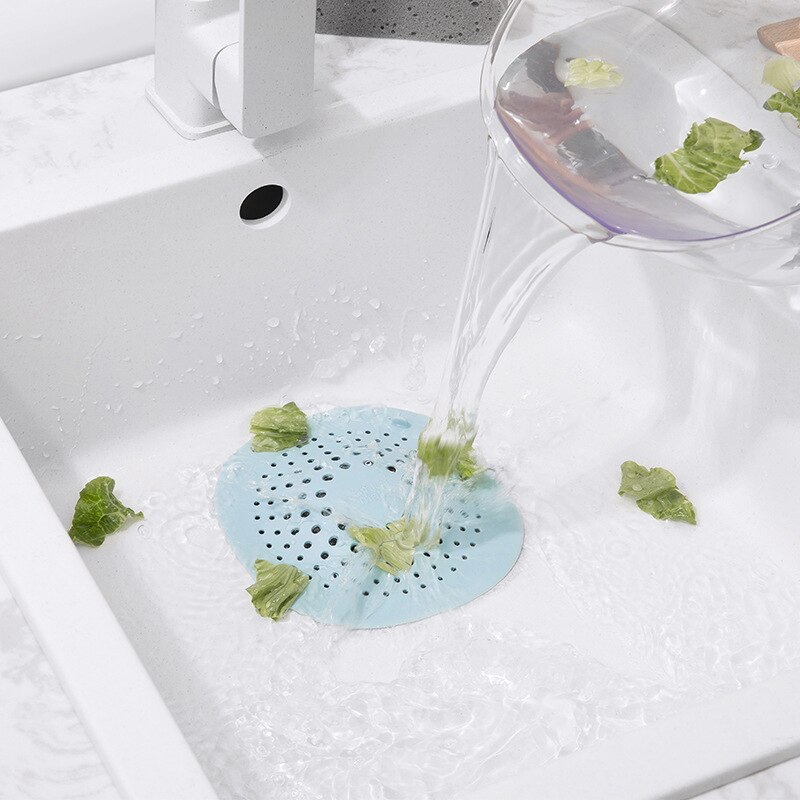 Creatieve Sink Afvoerputje Keuken Badkamer Wastafel Anti-Verstopping Filter 5 Kleuren Sink Afvoerputje Voorkomt Verstopping Afvoerputje