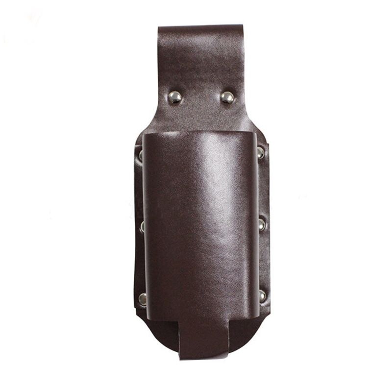 Étui Portable en cuir PU pour bière, sac à ceinture, porte-bouteilles de vin, étui F3MD: Marron