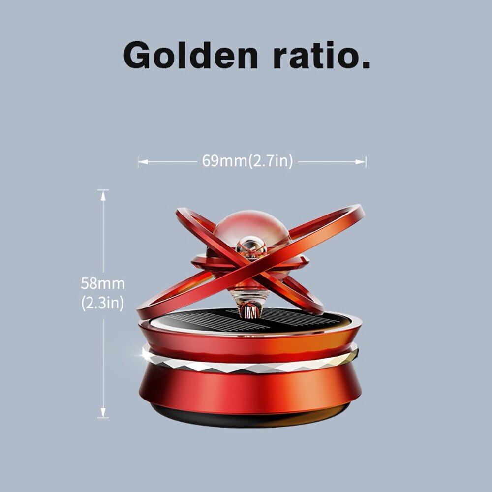 Car Solar Magnetic Spinning Floating Globe Rotating Ball School Office Home Decoration Birthday Astronomy Lovers Novelty