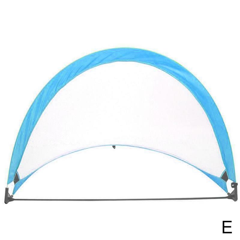 Red de portería de fútbol plegable para niños, juguete para interior y exterior, 1 unidad, H0M4: E BLUE