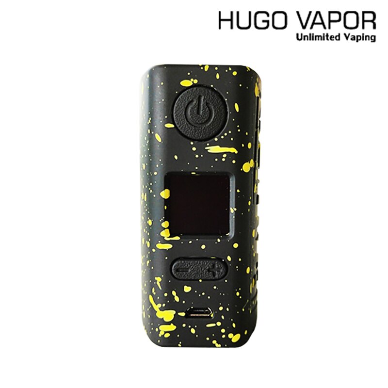 Hugo Vapor Rader Eco 200W Box Mod Powered by Dual 18650 Batteries 0.96"inch Square OLED Screen Diaplays vape mods 100% Original: 6