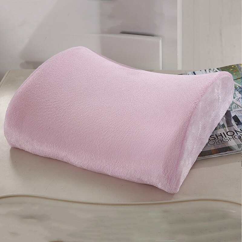 High-Resilience Memory Foam Cushion Newest Lumbar Back Support Cushion Relief Pillow for Office Home Car Travel Booster Seat