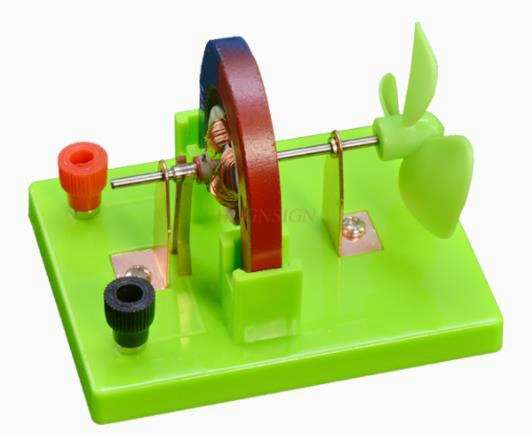 Open Motor Model Junior High School Physics Electromagnetic Circuit Experiment Equipment Accessories Learning Tools