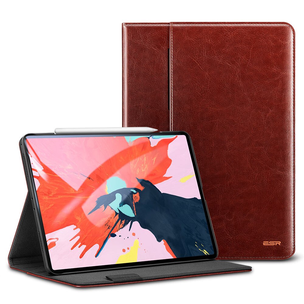 ESR Case for iPad Pro 10.5/11 Cover Premium PU Leather Luxury Business Folio Stand Auto Wake Smart Cover for iPad Pro 11