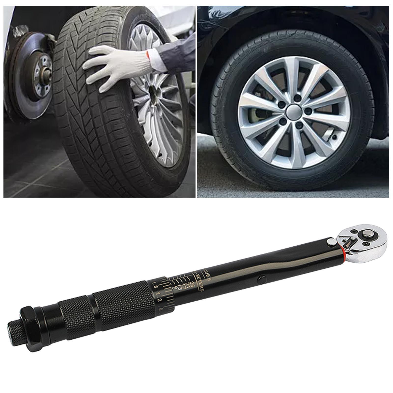 1/4 Drive Torque Wrench 2-24/5-25N Adjustable Profession Outil High Precision Repair Spanner for Installation Car Torquimetro